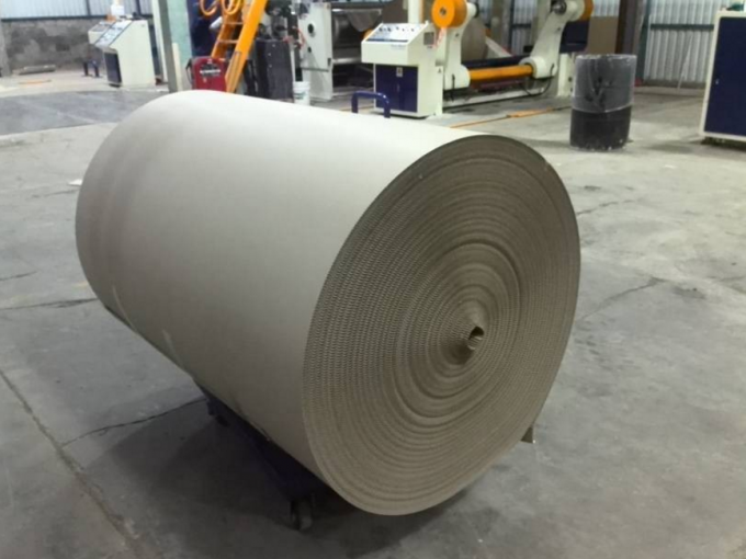 Single Face Micro Flute Corrugated Cardboard Machine Production Line