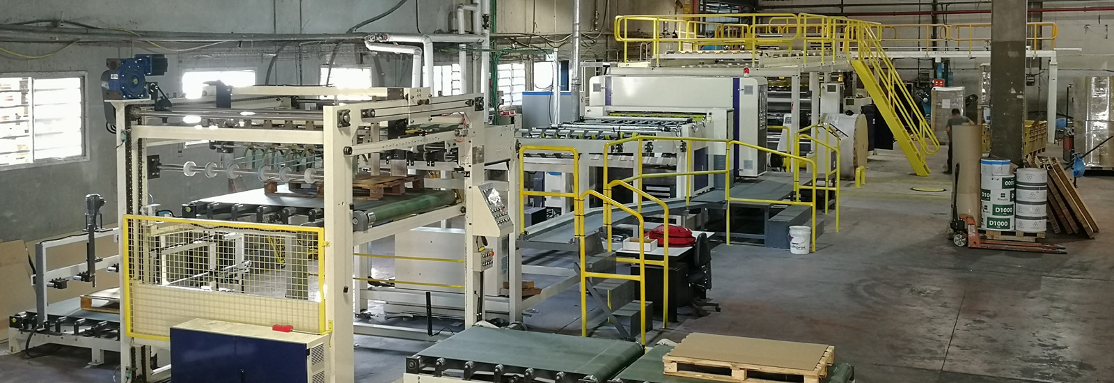 calidad 2Ply Corrugated Single Face Production Line fábrica