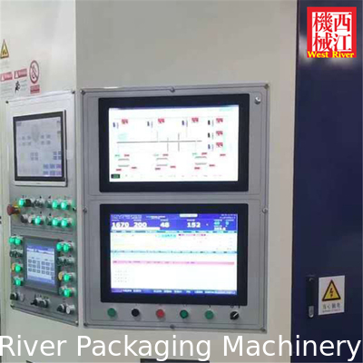 Fully Automatic High Speed Double Facer Baker Equipment Intelligent Temperature Control Press Shoes