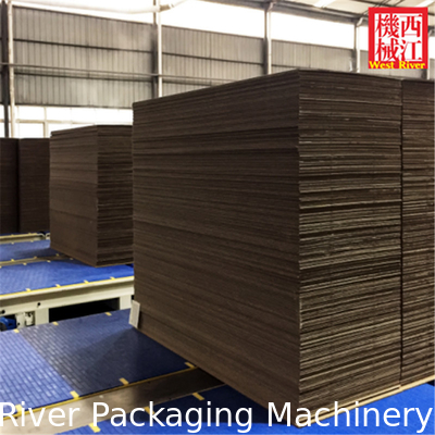 Línea de producción de cartón corrugado de 5 capas totalmente automática Máquinas de fabricación de cajas de cartón corrugador completo Estándar CE