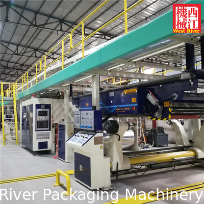 Automático de empalme de papel. Máquina de empalme de papel corrugado de alta velocidad, 150-350m/min.