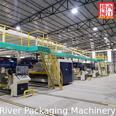 West River Package Machinery 350m/min 3Ply Corrugated Cardboard Production Line Carton Box Making Machine