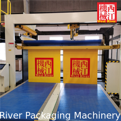 2025 Año NUEVO embalaje de cartón corrugado línea de producción B C E F flautas máquina de West River Company