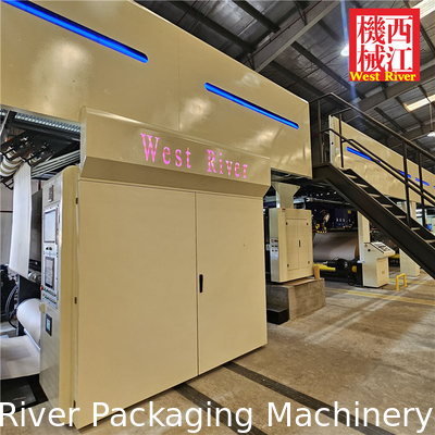 Hydraulic Control Fast Change Type Inner Vacuum Corrugation Corrugated Single Face | Cardboard Making Equipment
