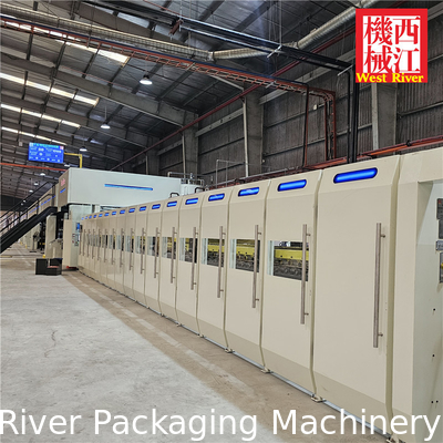 Model Project: Intelligent 3&amp;5Ply Corrugated Cardboard Package Production Line China Newest Technology