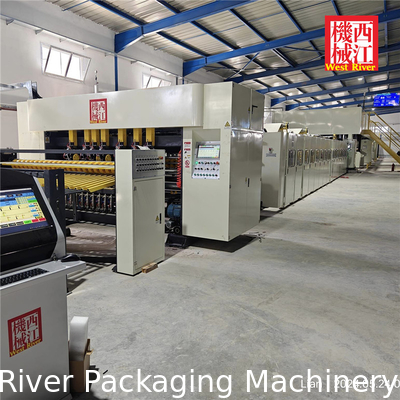 5Ply Fully Automatic Corrugated Cardboard Production Line | ERP System | Servo Control | Energy Saving