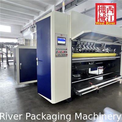 Máquina de cartón corrugado Smart 5.0 2+3+5 capas con preimpresión para envases de agua C'EST BON