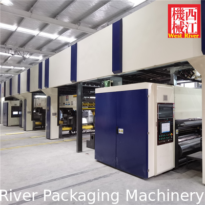 Automatic Fast Change Type Single Facer Corrugated 2/3/5/7ply Corrugated Cardboard