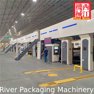 Automatic Fast Change Type Single Facer Corrugated 2/3/5/7ply Corrugated Cardboard