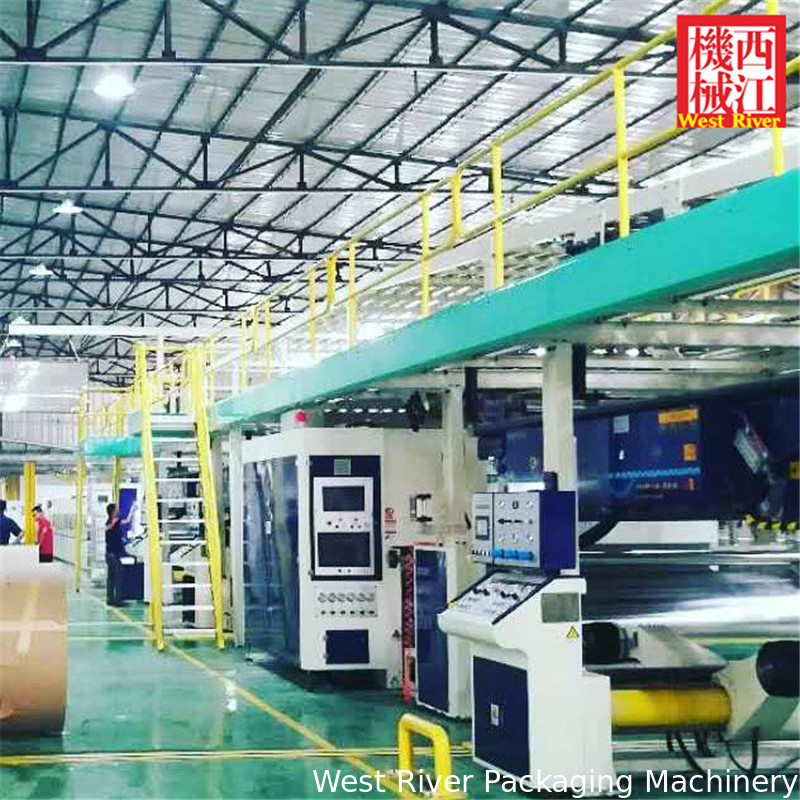 Three/Five/Seven Layer Corrugating Machines Complete Corrugated machine production line to produce cardboard