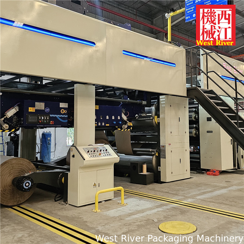 Model Project: Intelligent 3&amp;5Ply Corrugated Cardboard Package Production Line China Newest Technology