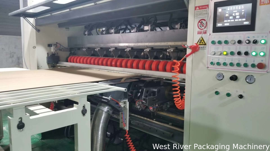 Corrugated Package Computer Controlled Thin Blade AC Servo Slitter-Scorer | Zero Scoring Distance Option