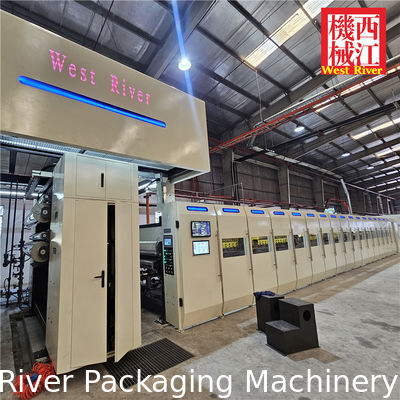 Caja de embalaje corrugada con máquina de pegamento Fabricante Control automático del grosor