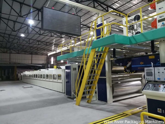Doubel Facer for Fully 3&5Ply Automatic Corrugated cardboard production line